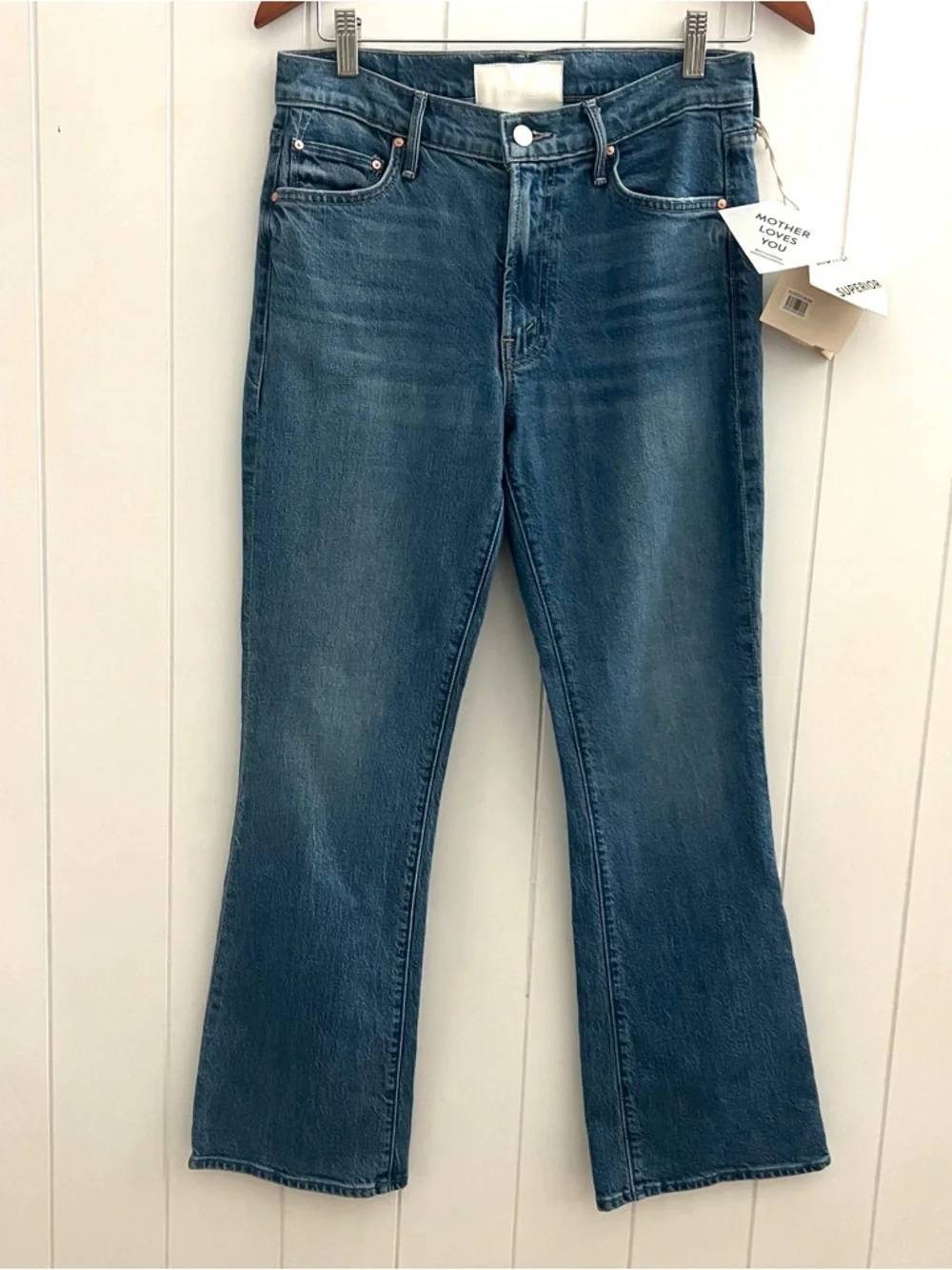 MOTHER Superior Denim Outsider Flood Jeans Field Trip 29 NWT - Picture 5 of 15